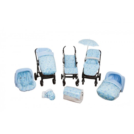 Cadeira saco jardim azul mittens