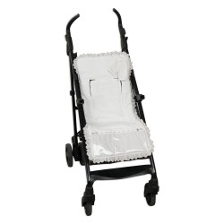 Mat cadeira leve reversível com capas gray line harness