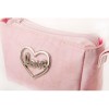 Porta Chupeta Biscoito Rosa