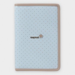 Blue Polka Dot Document Holder
