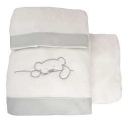 Set Coralina Mini Crib Sheets 50 x 80 Sweet Bear