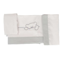 Crib Sheet Set 70 x 140 Sweet Bear