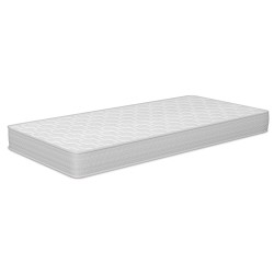 Baby crib mattress visco memory, size 117x57cm, white / gray