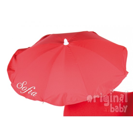 Lisa guarda-chuva vermelho