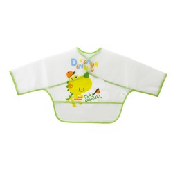 Bib with sleeves and Play Baseball Bag Green