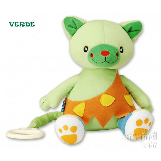 Musical jurássico bebê teddy green