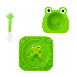 New Dishes for Microwave 4pieces Fun Green