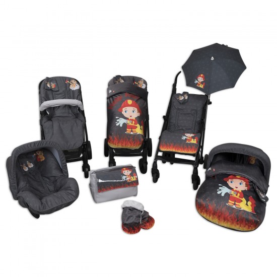 Cadeira de saco impermeável com mittens e capas arnês fireman