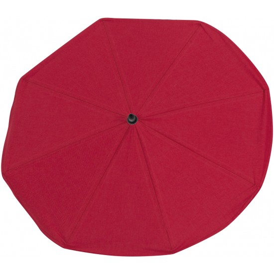 Cadeira guarda-chuva vermelho com filtro uv