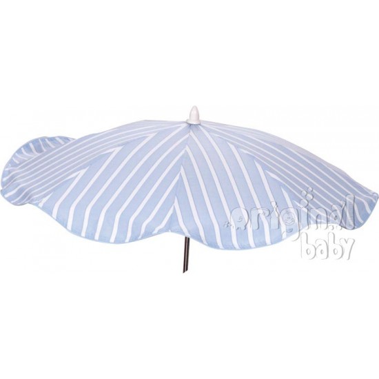 Porto guarda-chuva azul bebê