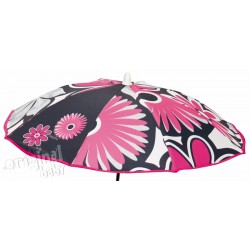 Flores guarda-chuva cadeira fúcsia