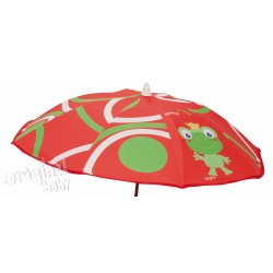 Cadeira guarda-chuva vermelho ranita