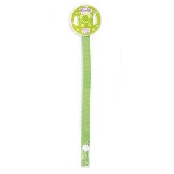 Chain with green tape pacifier