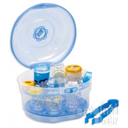 Blue sterilizer for microwave