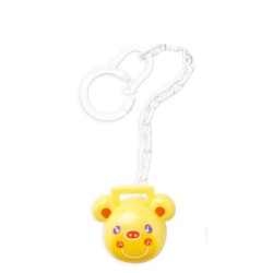 Protects soother yellow chain SARO