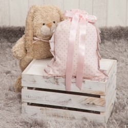 Snack Bag Pink Dots