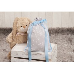 Refreshments star bag blue gray