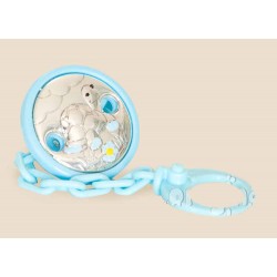 Porta chain silver soothers blue turtle