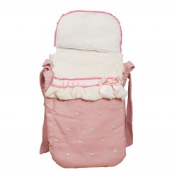 Bolsa de bebê 3 usa Caresses Pink