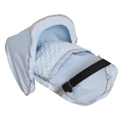 Saco de portador de bebê azul bonbon (incluindo telhado)